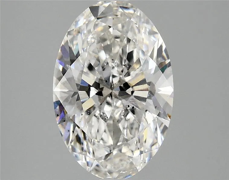 2.86ct Oval Lab Grown Diamond (Colour F, Clarity SI2, IGI Certified)