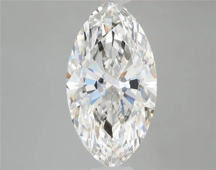 2.87ct Marquise Lab Grown Diamond (Colour F, Clarity VVS1, IGI Certified)