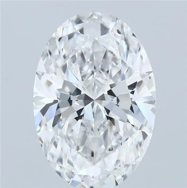 2.87ct Oval Lab Grown Diamond (Colour D, Clarity VVS1, IGI Certified)
