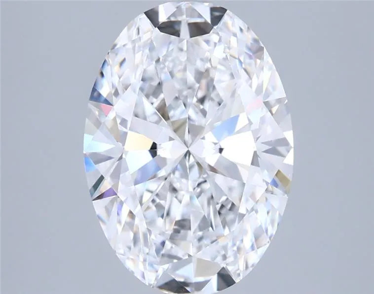 2.87ct Oval Lab Grown Diamond (Colour D, Clarity VVS1, IGI Certified)