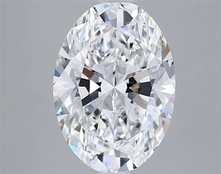 2.87ct Oval Lab Grown Diamond (Colour E, Clarity VVS1, IGI Certified)