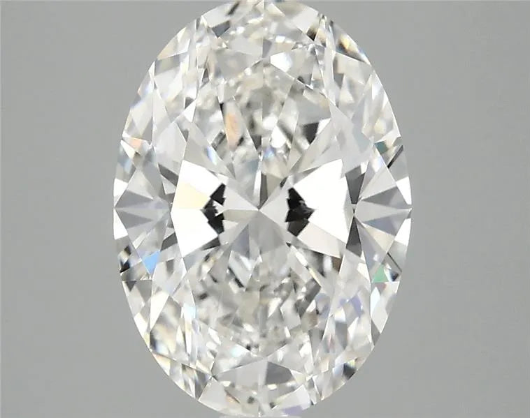 2.87ct Oval Lab Grown Diamond (Colour F, Clarity VVS2, IGI Certified)