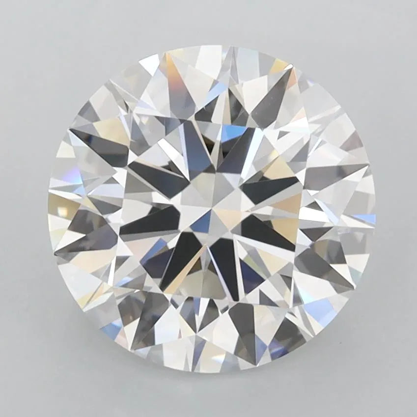 2.87ct Round Lab Grown Diamond (Colour D, Clarity FL, Cut ID, IGI Certified)