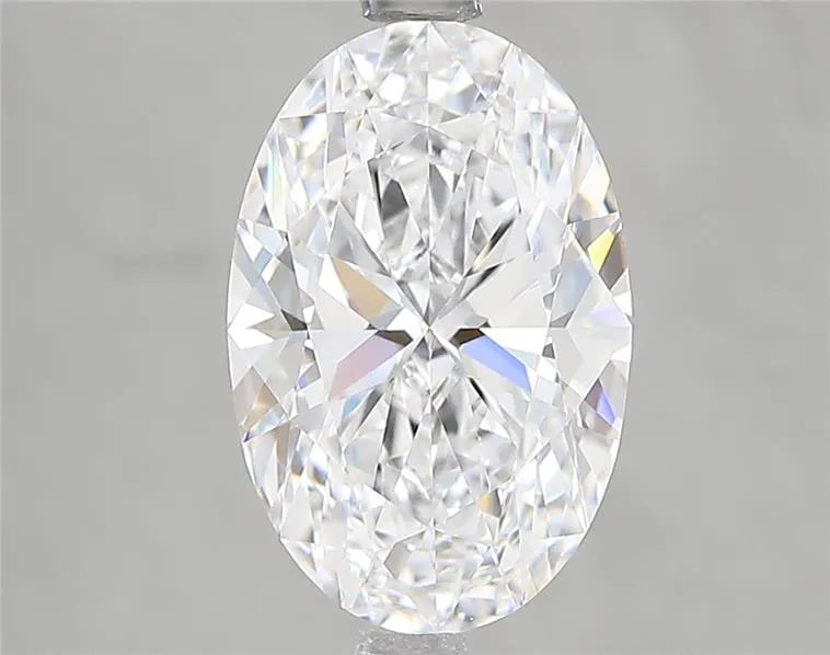 2.88ct Oval Lab Grown Diamond (Colour D, Clarity IF, IGI Certified)