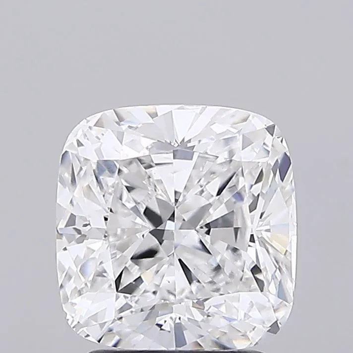 2.89ct Cushion modified Lab Grown Diamond (Colour E, Clarity VS1, IGI Certified)