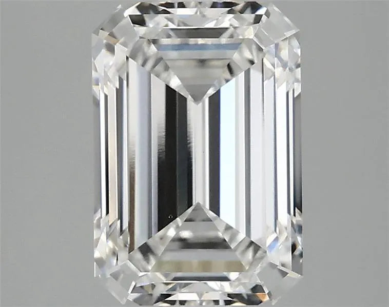 2.89ct Emerald Lab Grown Diamond (Colour E, Clarity VVS2, IGI Certified)