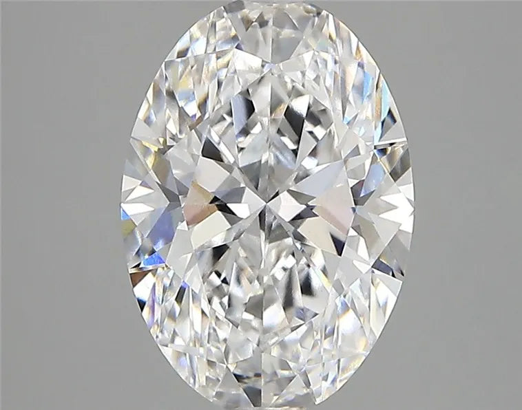 2.89ct Oval Lab Grown Diamond (Colour D, Clarity VVS2, IGI Certified)