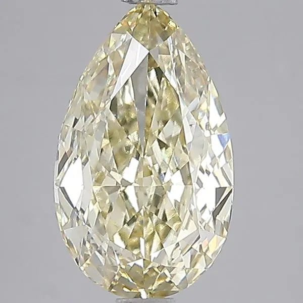 2.89ct Pear Lab Grown Diamond (Colour Fancy Yellow, Clarity VS1, IGI Certified)
