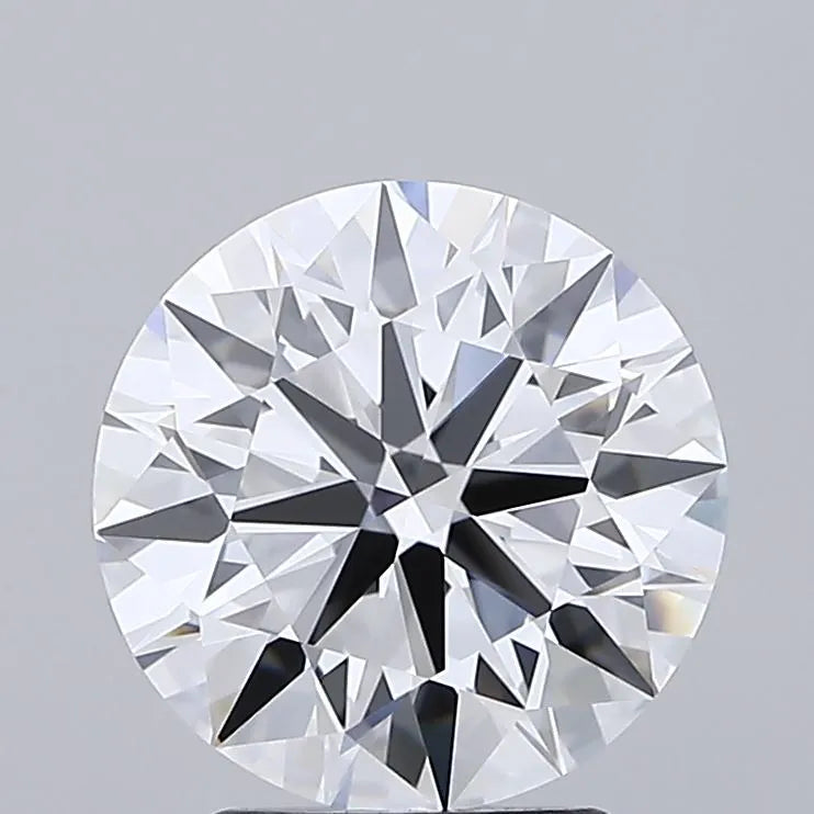 2.89ct Round Lab Grown Diamond (Colour D, Clarity IF, Cut ID, IGI Certified)