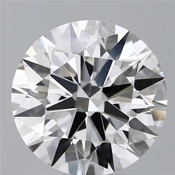 2.89ct Round Lab Grown Diamond (Colour D, Clarity VVS2, Cut ID, IGI Certified)
