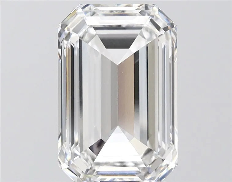 2.90ct Emerald Lab Grown Diamond (Colour E, Clarity VVS2, IGI Certified)