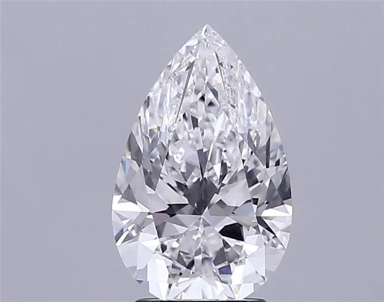 2.90ct Pear Lab Grown Diamond (Colour D, Clarity VVS2, IGI Certified)