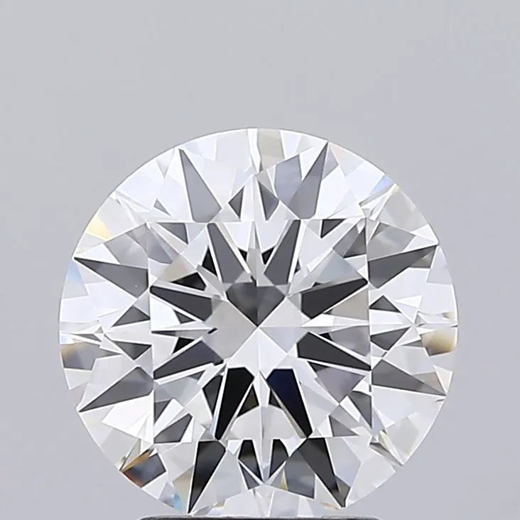 2.90ct Round Lab Grown Diamond (Colour D, Clarity IF, Cut ID, IGI Certified)