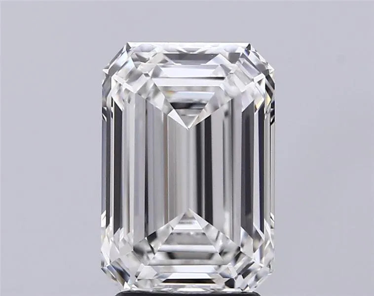 2.91ct Emerald Lab Grown Diamond (Colour F, Clarity VVS1, IGI Certified)