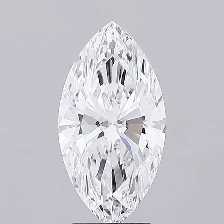 2.91ct Marquise Lab Grown Diamond (Colour D, Clarity VVS2, IGI Certified)