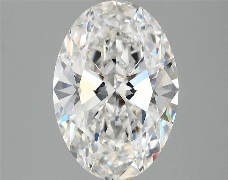 2.91ct Oval Lab Grown Diamond (Colour E, Clarity VVS2, IGI Certified)