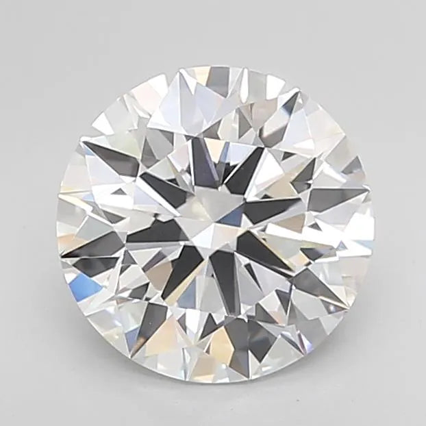 2.91ct Round Lab Grown Diamond (Colour D, Clarity VVS1, Cut EX, GIA Certified)