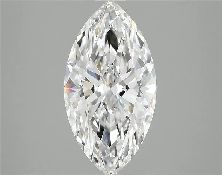2.92ct Marquise Lab Grown Diamond (Colour D, Clarity VVS2, IGI Certified)
