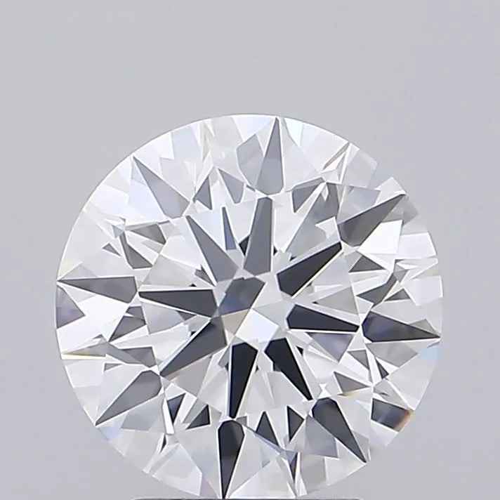 2.92ct Round Lab Grown Diamond (Colour D, Clarity IF, Cut ID, IGI Certified)
