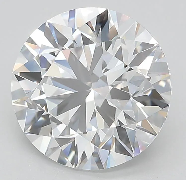 2.92ct Round Lab Grown Diamond (Colour D, Clarity VVS1, Cut ID, IGI Certified)