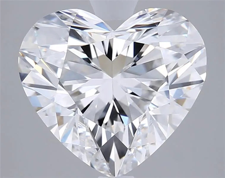 2.93ct Heart Lab Grown Diamond (Colour E, Clarity VVS1, GIA Certified)