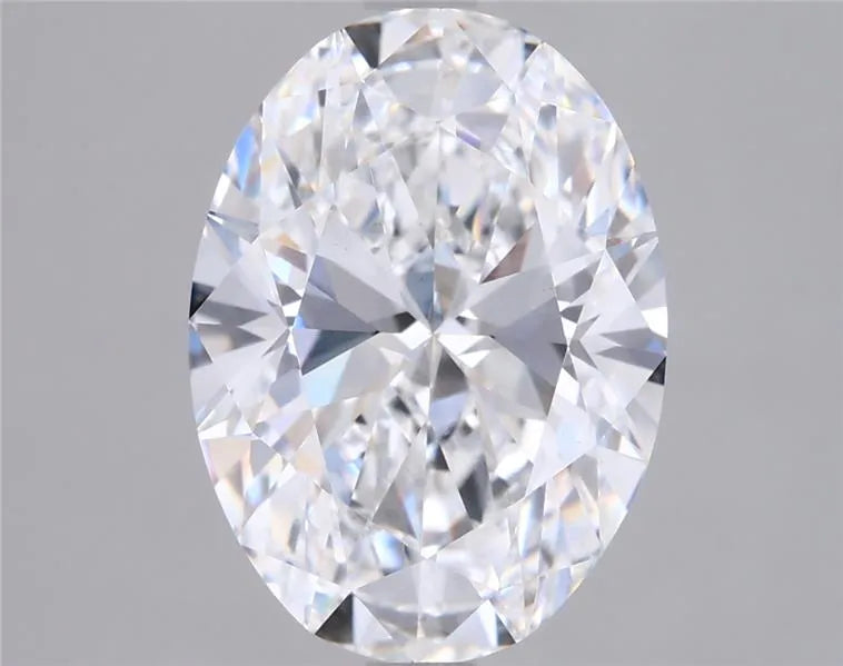 2.93ct Oval Lab Grown Diamond (Colour D, Clarity VS1, IGI Certified)