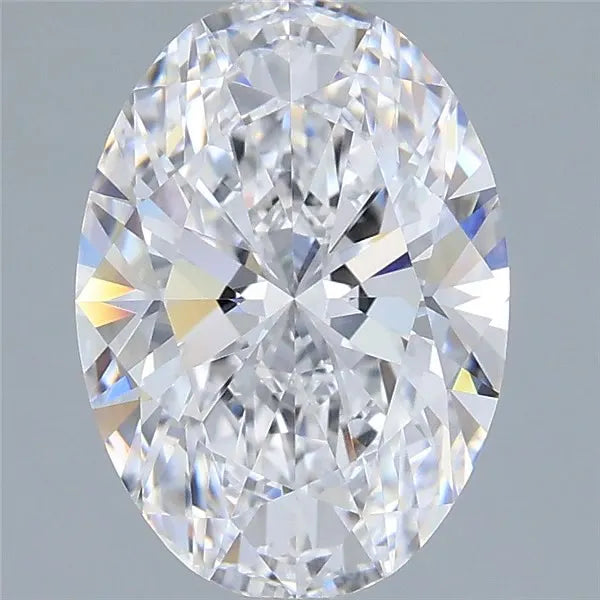 2.93ct Oval Lab Grown Diamond (Colour D, Clarity VVS1, IGI Certified)