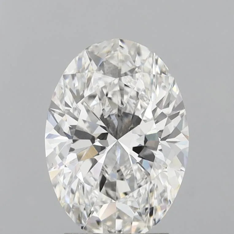 2.93ct Oval Lab Grown Diamond (Colour F, Clarity VVS2, IGI Certified)