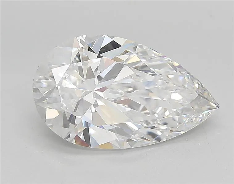 2.93ct Pear Lab Grown Diamond (Colour E, Clarity VVS1, IGI Certified)