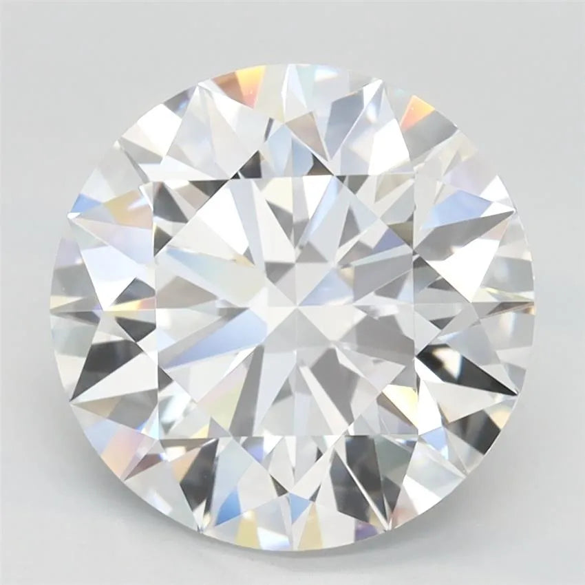 2.93ct Round Lab Grown Diamond (Colour D, Clarity VVS1, Cut ID, IGI Certified)