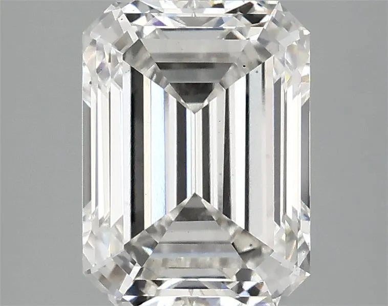 2.94ct Emerald Lab Grown Diamond (Colour G, Clarity VS2, IGI Certified)