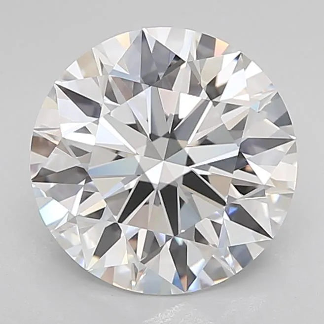 2.94ct Round Lab Grown Diamond (Colour D, Clarity VVS1, Cut ID, IGI Certified)