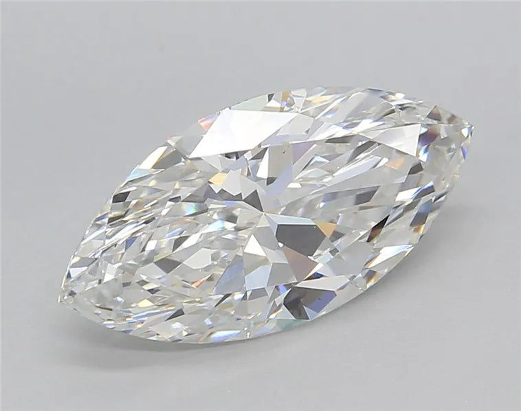 2.95ct Marquise Lab Grown Diamond (Colour F, Clarity VS1, Cut EX, IGI Certified)