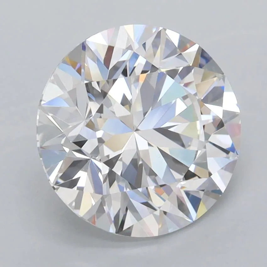 2.95ct Round Lab Grown Diamond (Colour D, Clarity FL, Cut ID, IGI Certified)