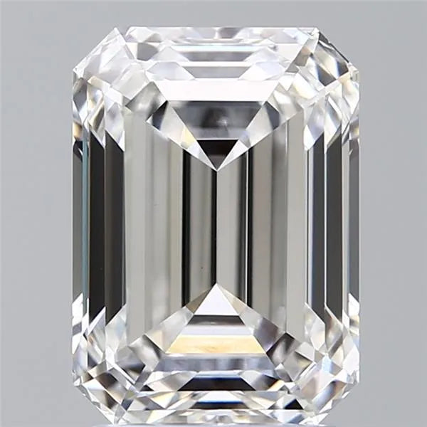 2.96ct Emerald Lab Grown Diamond (Colour D, Clarity VS1, IGI Certified)