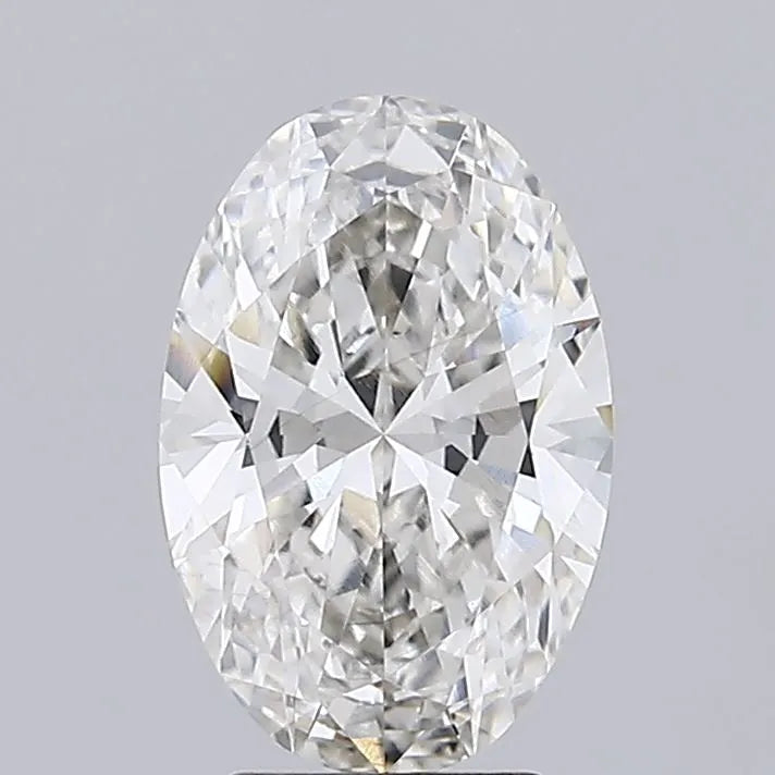 2.96ct Oval Lab Grown Diamond (Colour G, Clarity VS1, IGI Certified)