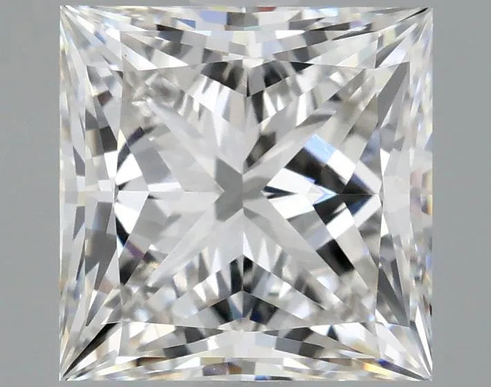 2.96ct Princess Lab Grown Diamond (Colour G, Clarity VVS2, IGI Certified)