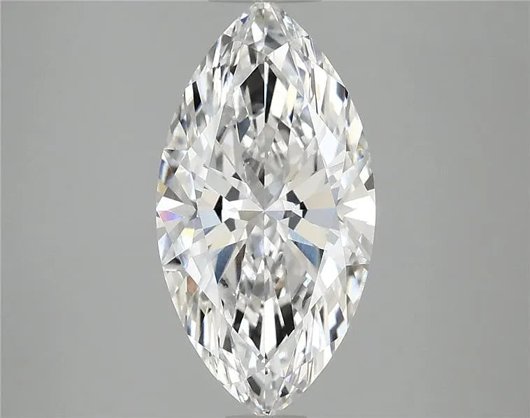 2.97ct Marquise Lab Grown Diamond (Colour D, Clarity VVS2, IGI Certified)