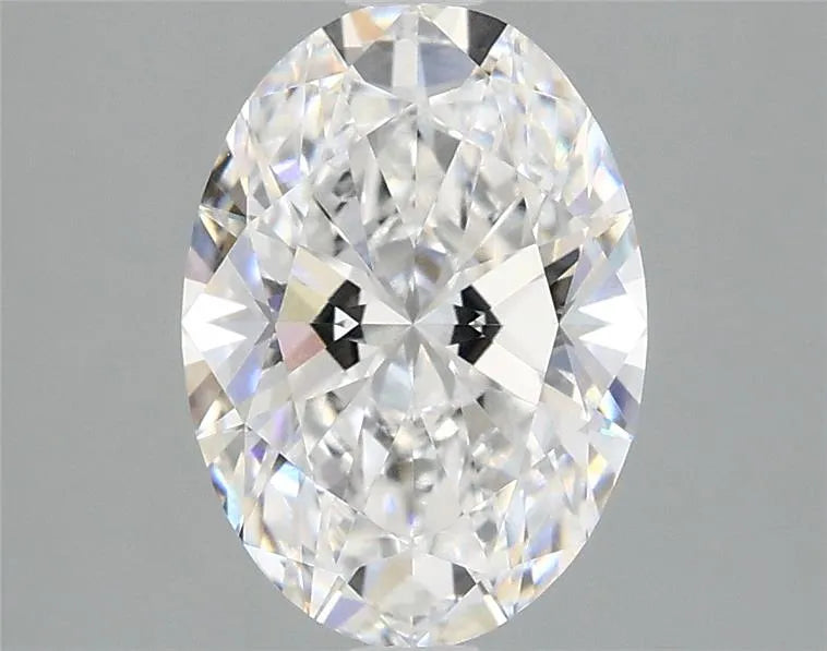 2.97ct Oval Lab Grown Diamond (Colour E, Clarity VVS1, IGI Certified)