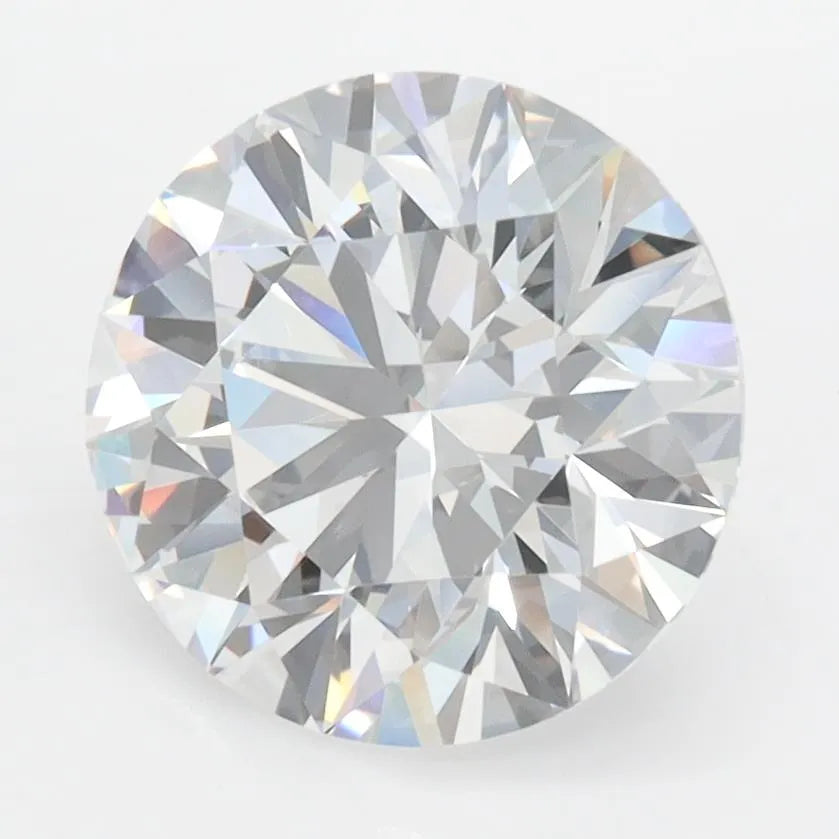 2.97ct Round Lab Grown Diamond (Colour D, Clarity IF, Cut ID, IGI Certified)