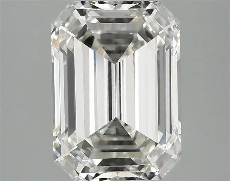 2.98ct Emerald Lab Grown Diamond (Colour H, Clarity VVS2, IGI Certified)