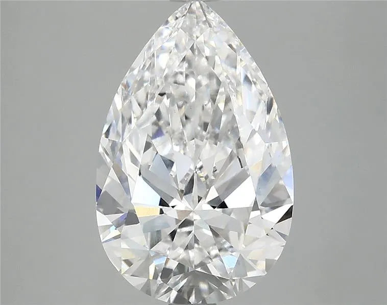 2.98ct Pear Lab Grown Diamond (Colour D, Clarity VVS2, IGI Certified)