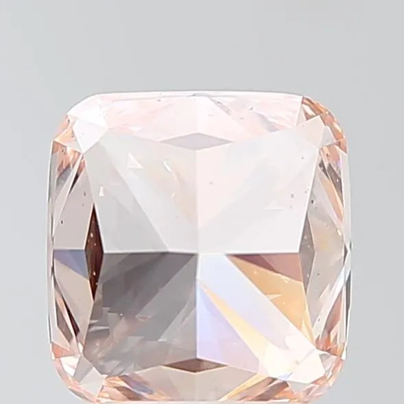 2.99ct Cushion modified Lab Grown Diamond (Colour Fancy Vivid Brownish Orange, Clarity VVS2, IGI Certified)
