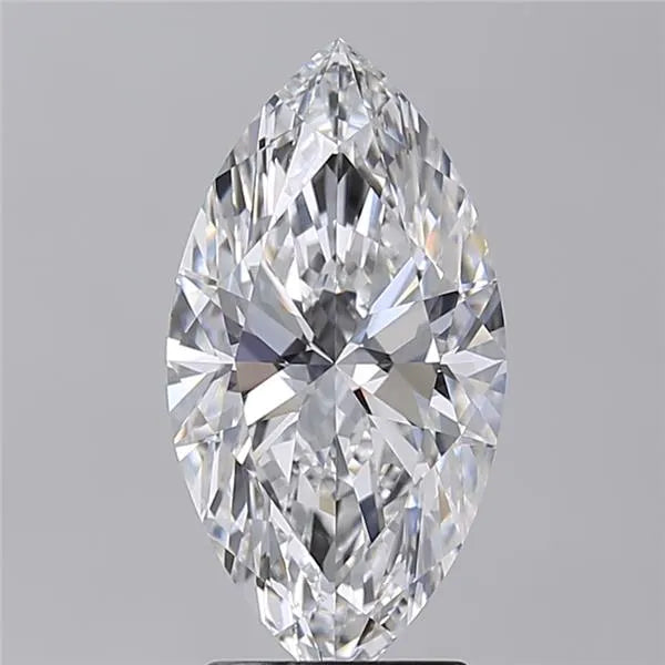 2.99ct Marquise Lab Grown Diamond (Colour D, Clarity VVS2, Cut EX, IGI Certified)