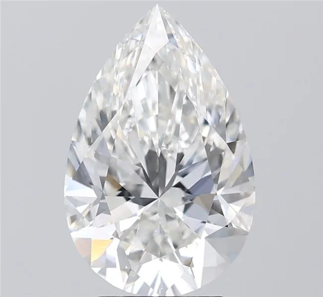 2.99ct Pear Lab Grown Diamond (Colour F, Clarity VVS2, IGI Certified)
