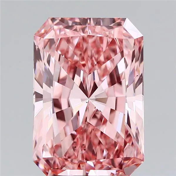 2.99ct Radiant Lab Grown Diamond (Colour Fancy Vivid Pink, Clarity VS2, IGI Certified)