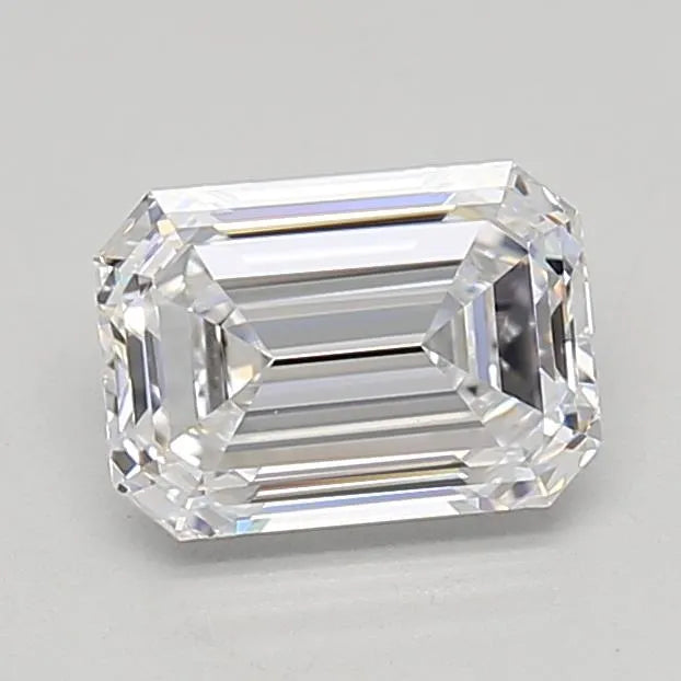1.07ct Emerald Lab Grown Diamond (Colour D, Clarity IF, IGI Certified)