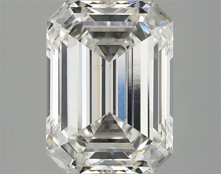 3.02ct Emerald Lab Grown Diamond (Colour G, Clarity SI1, IGI Certified)