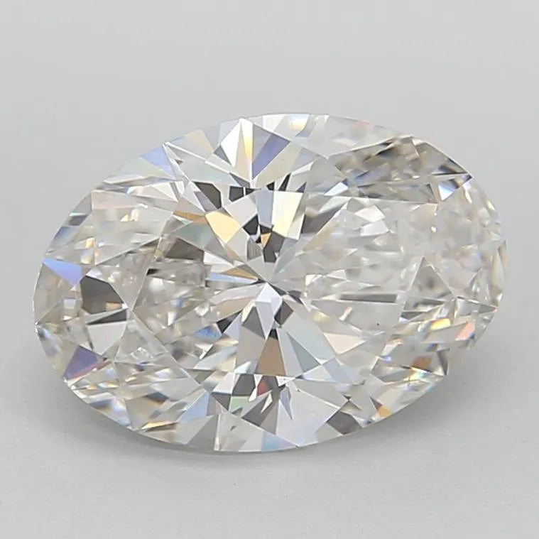 3.16ct Oval Lab Grown Diamond (Colour G, Clarity VS1, IGI Certified)