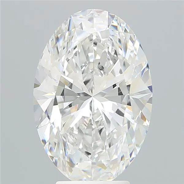 5.17ct Oval Lab Grown Diamond (Colour E, Clarity VVS2, IGI Certified)